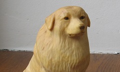 Пиренейская горная собака - Деревянная скульптура Владимира Цепляева
